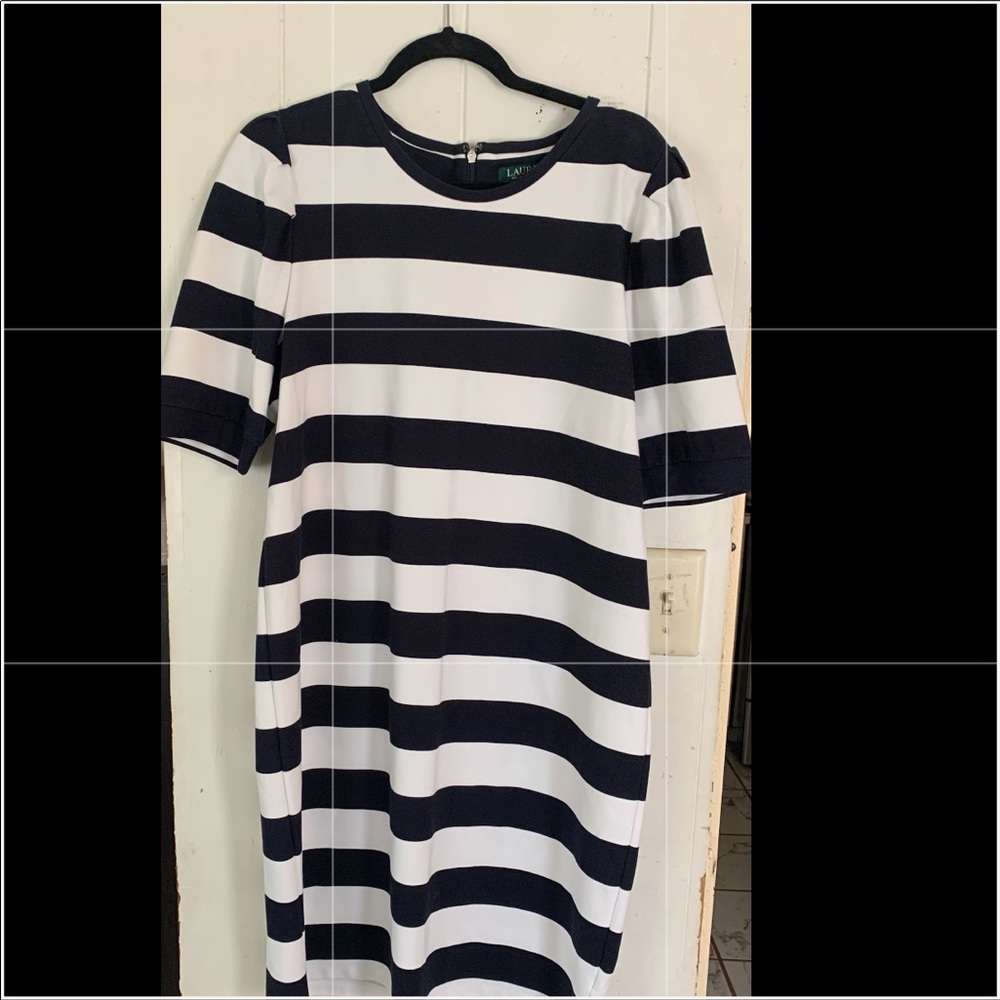 SHIPS FREE! Lauren Ralph Lauren Striped Dress